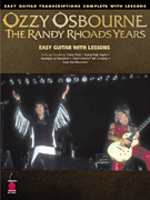 Ozzy Osbourne The Randy Rhoads Years-Easy Guitar Guitar and Fretted sheet music cover